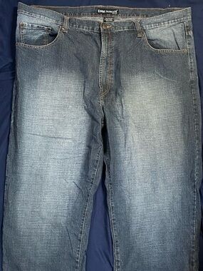 Men's Vintage Y2K Eddie Domani Baggy Denim Jeans – Size 46x32